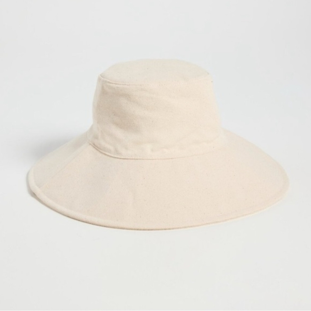 Wyeth Canvas Wide Brim Bucket Sun Hat - Picture 2 of 11